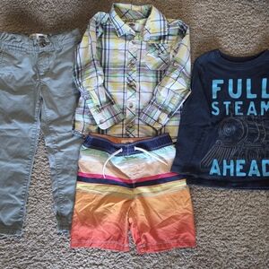 Old Navy Boys Assorted Clothing Bundle - 4 Items Size 4T